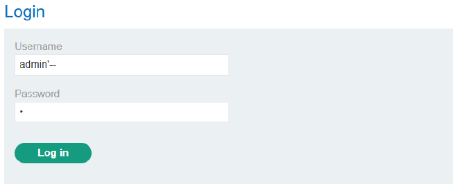 Figure 3: Crafting a SQLi payload (Source: PortSwigger WebSecurity Academy)